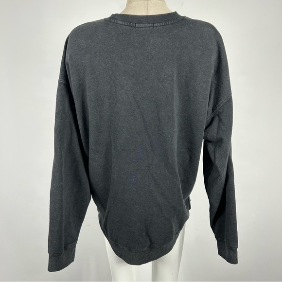 Y2K Oversize Black New York NYC Women’s Sweater Size L - Picture 3 of 10